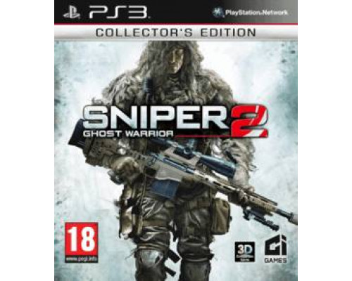 Игра PS3 (б/у): Снайпер Воин-Призрак 2 (Sniper: Ghost Warrior 2) Коллекционное издание (Collector’s Edition) Русская Версия  *diskont (б/у)
