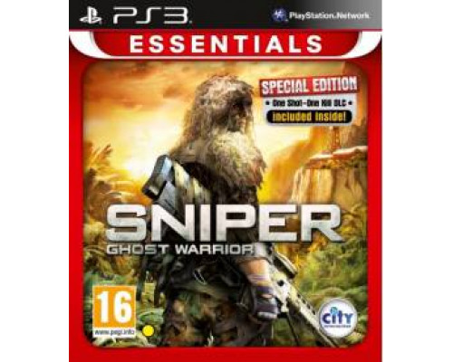 Игра PS3 (б/у): Снайпер Воин-Призрак (Sniper: Ghost Warrior) Специальное Издание (Special Edition)  *diskont (б/у)
