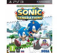 Игра PS3 (б/у): Sonic Generations Специальное Издание с поддержкой 3D  *diskont (б/у)