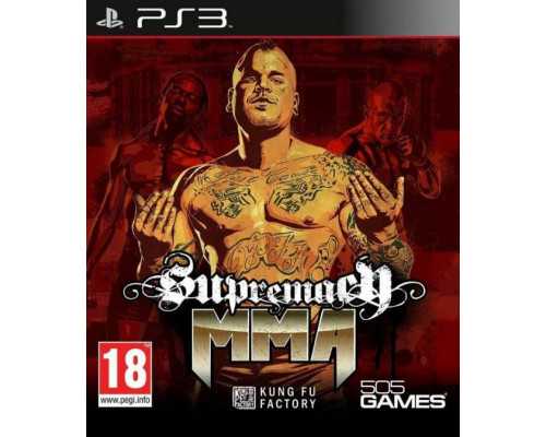 Игра PS3 (б/у): Supremacy MMA  *diskont (б/у)