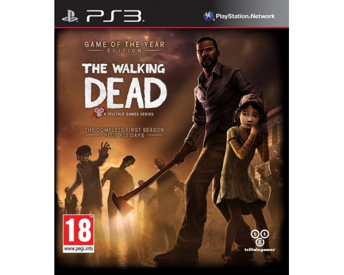 Игра PS3 (б/у): The Walking Dead (Ходячие мертвецы): A Telltale Games Series Game of the Year Edition  *diskont (б/у)