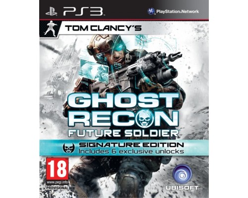 Игра PS3 (б/у): Tom Clancy's Ghost Recon: Future Soldier Signature Edition (Специальное Издание) Русская Версия с поддержкой PlayStation Move с поддержкой 3D  *diskont (б/у)
