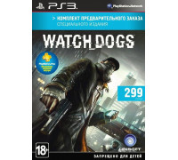 Игра PS3 (б/у): Watch Dogs Комплект предварительного заказа  *diskont (б/у)