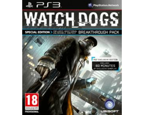 Игра PS3 (б/у): Watch Dogs Специальное Издание (Sp...