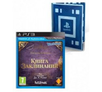 Игра PS3 (б/у): Wonderbook: Книга заклинаний + Wonderbook Книга дополненой реальности Русская Версия для PS Move  *diskont (б/у)
