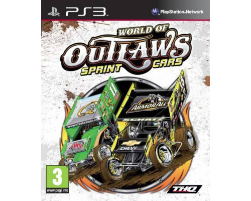 Игра PS3 (б/у): World Of Outlaws Sprint Cars  *diskont (б/у)