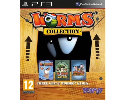 Игра PS3 (б/у): Worms (Червячки) Collection  *diskont (б/у)