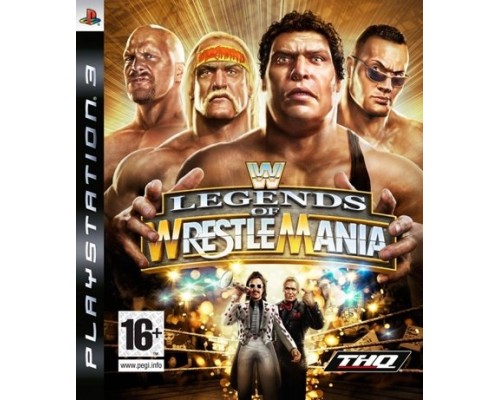 Игра PS3 (б/у): WWE Legends of Wrestlemania  *diskont (б/у)