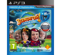 Игра PS3 (б/у): Зажигай! Спасая мир Русская Версия с поддержкой PlayStation Move  *diskont (б/у)