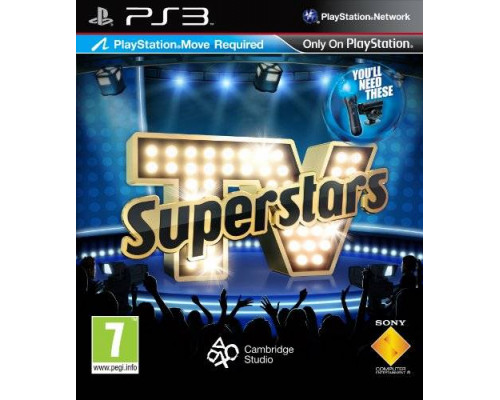 Игра PS3 (б/у): Звезды Телешоу (TV SuperStars) с поддержкой PlayStation Move  *diskont (б/у)