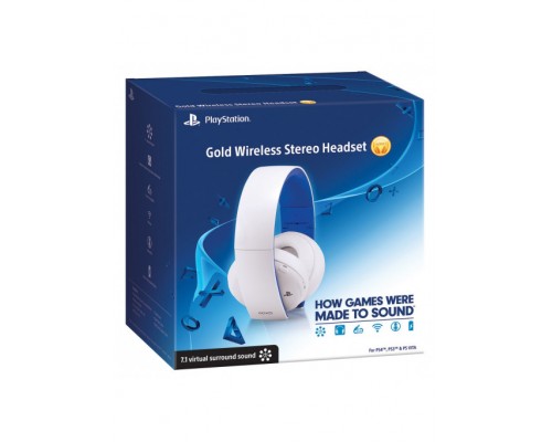 Для PS3 (б/у): Гарнитура Gold Wireless Stereo Head...