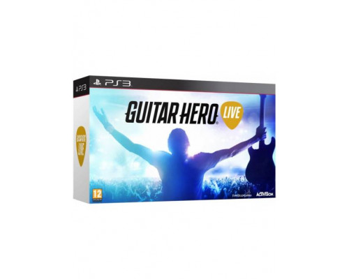 Для PS3 (б/у): Guitar Hero: Live Bundle Гитара + и...