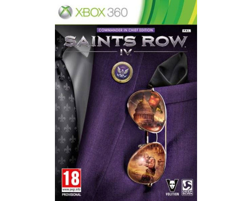 Игра Xbox 360 (б/у): Saints Row 4 (IV) Commander In Chief Edition *diskont (б/у)