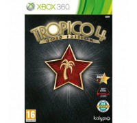 Игра Xbox 360 (б/у): Тропико 4 (Tropico 4) Gold Edition *diskont (б/у)