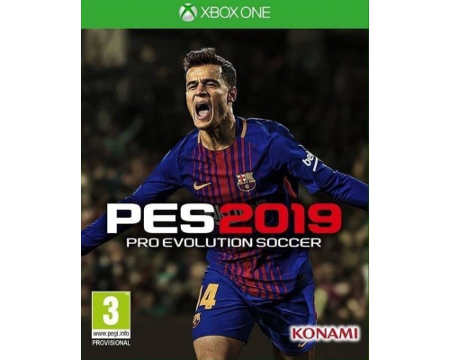 Игра Xbox One (б/у): Pro Evolution Soccer 2019 (PES 19) (русская версия) *diskont (б/у)