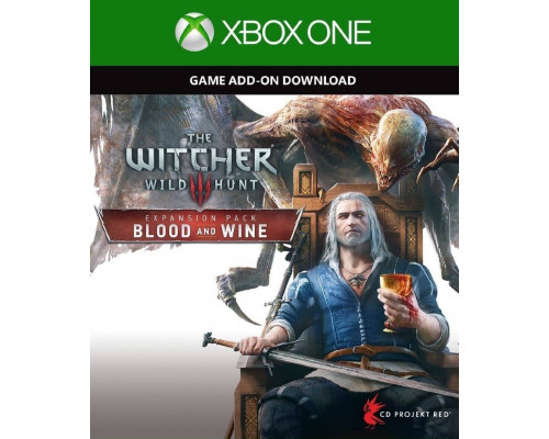 Игра Xbox One (б/у): Ведьмак 3: Дикая Охота – дополнение «Кровь и вино» (код загрузки) (русская версия) *diskont (б/у)
